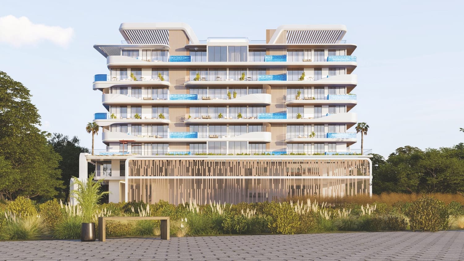 Ocean Pearl 1 and 2 architecture