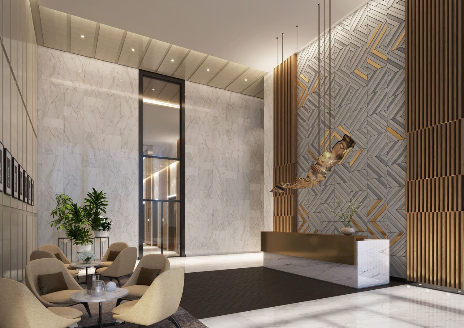 Wasl1 1 Residences lobby