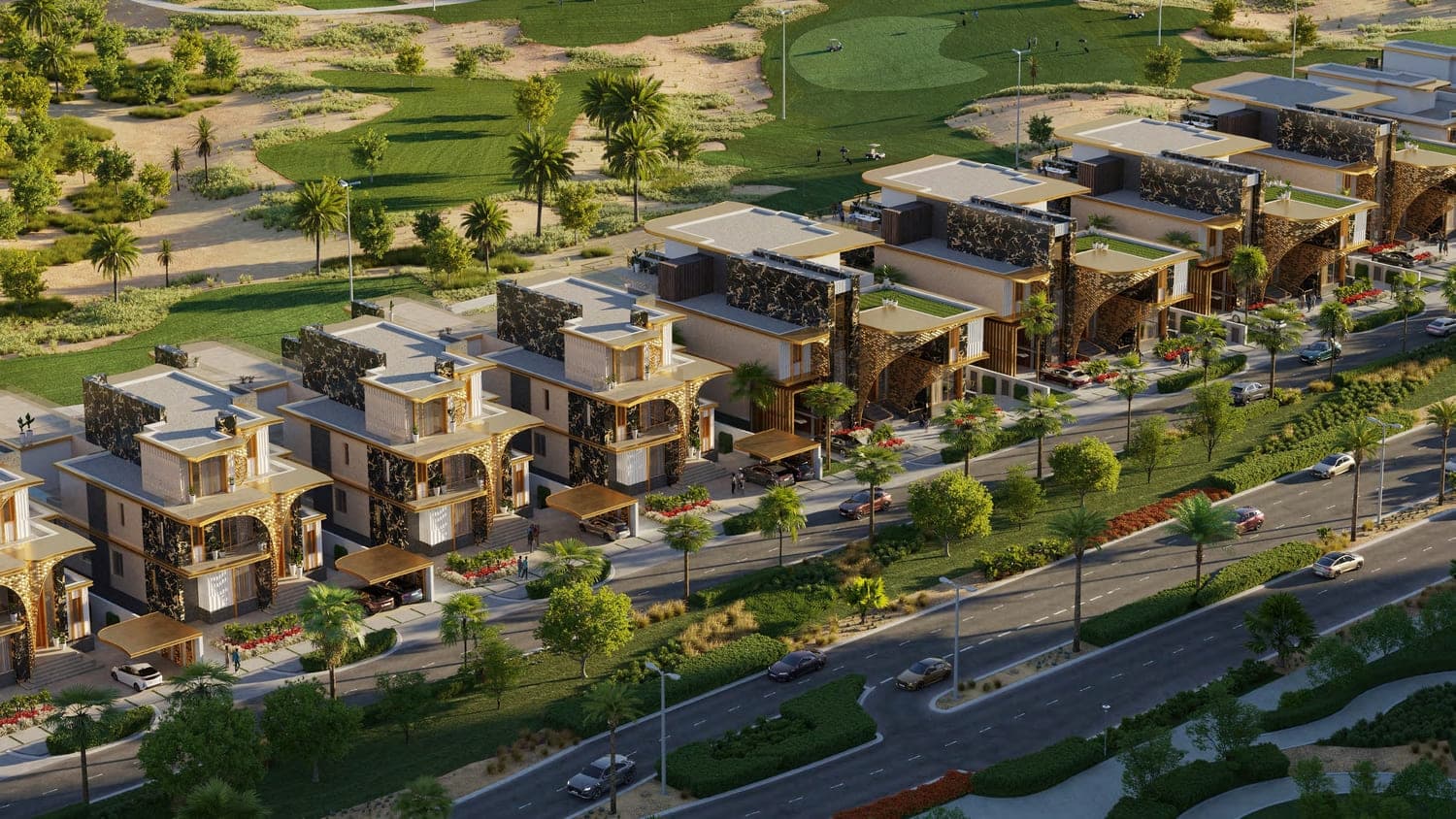 Damac Hills - Gems Estates architecture