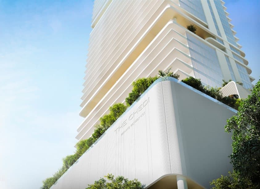 The Chedi Private Residences architecture