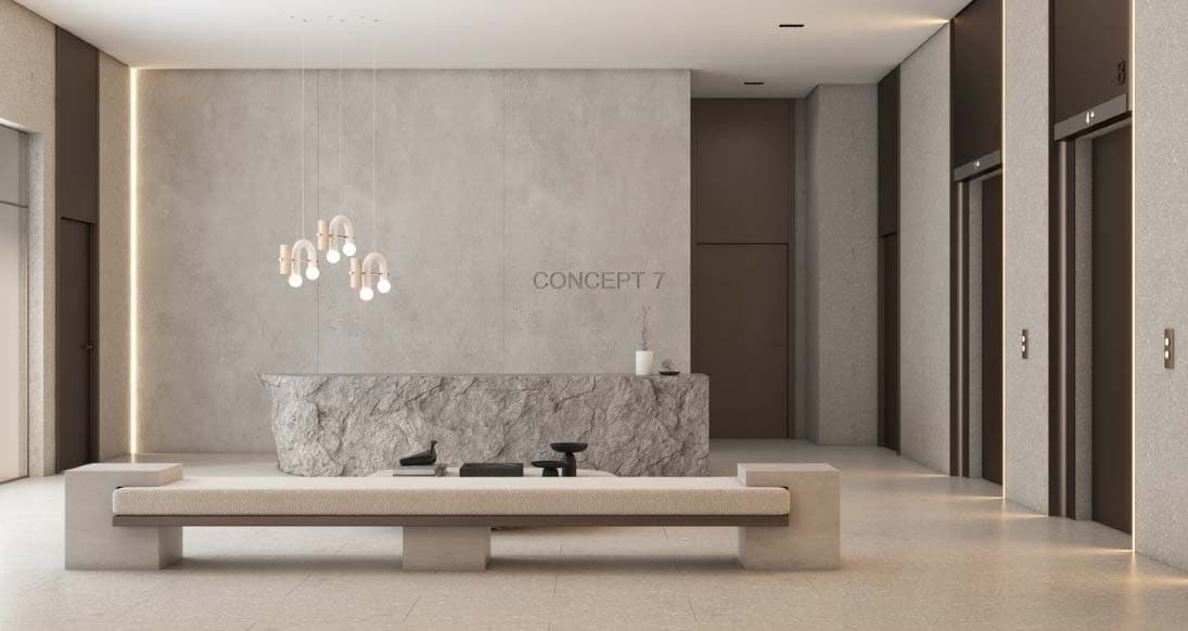 Concept 7 Residences lobby