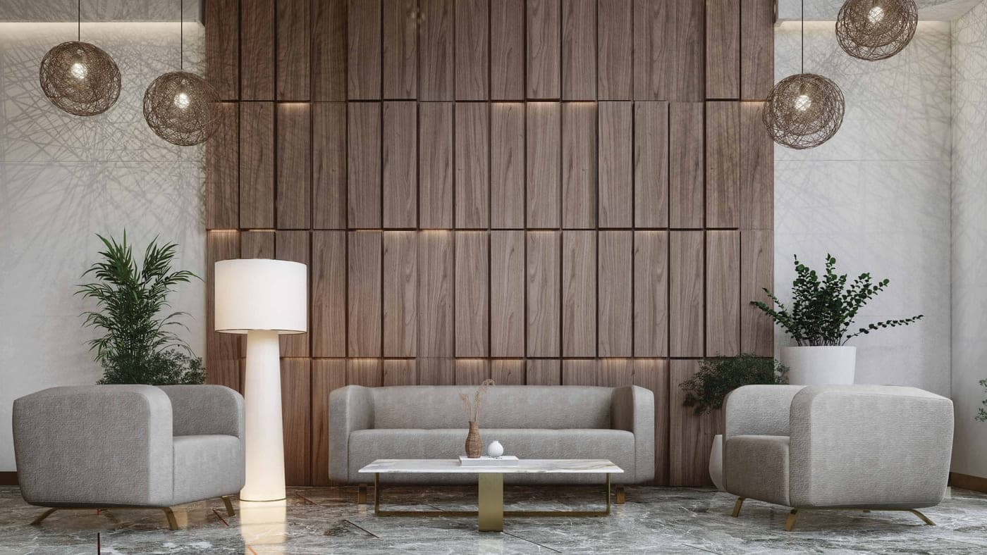 Milestone Residences lobby