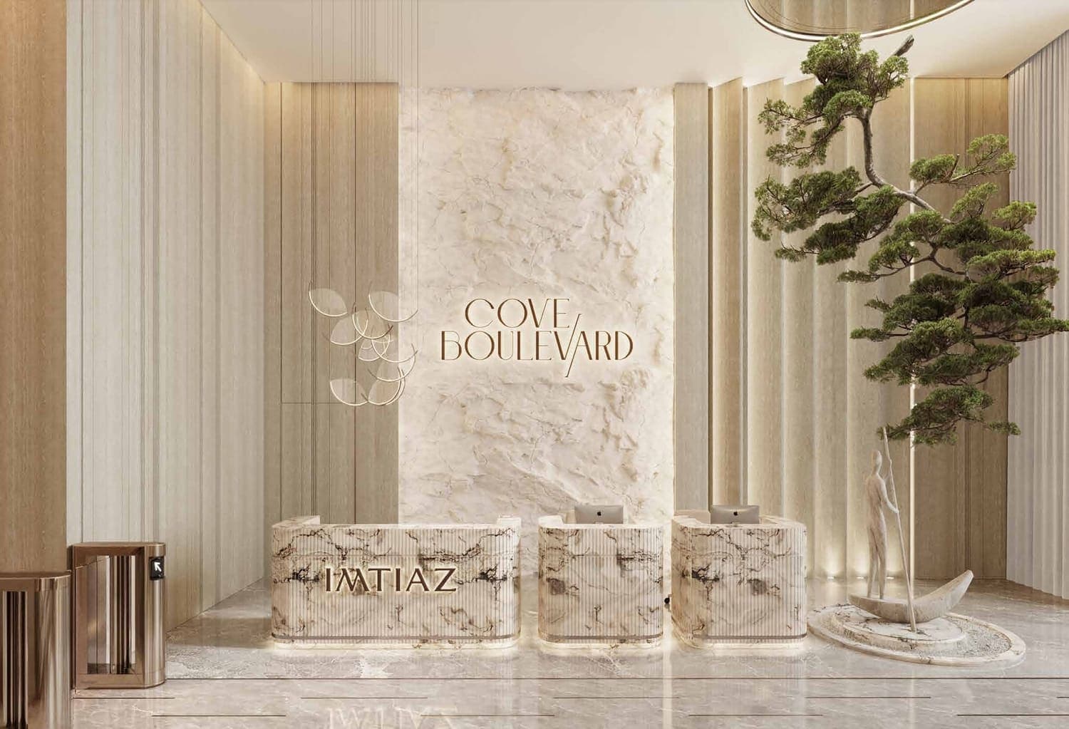 Cove Boulevard lobby