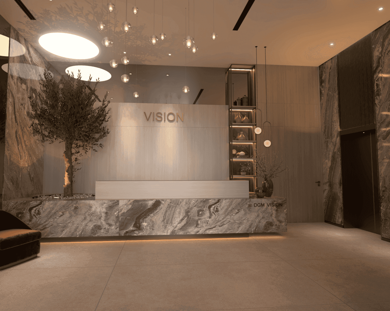 Coral by Vision lobby