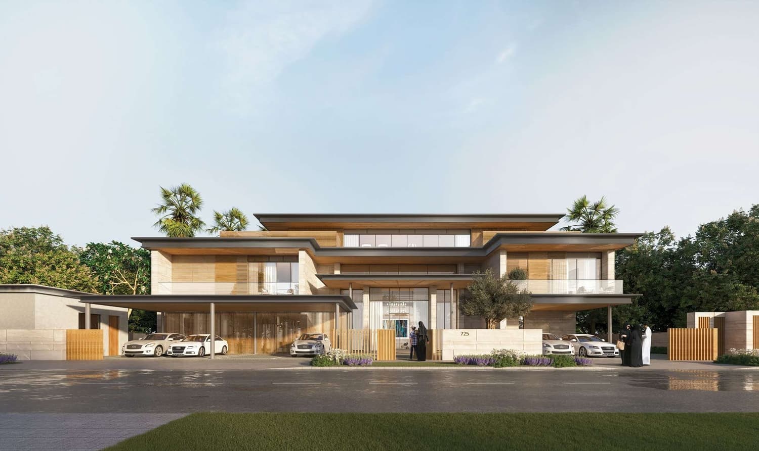 Reem Hills Villas architecture
