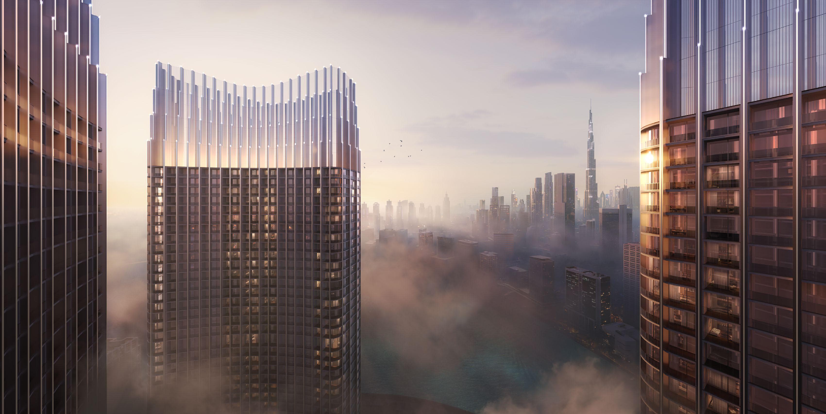 Binghatti Skyrise architecture