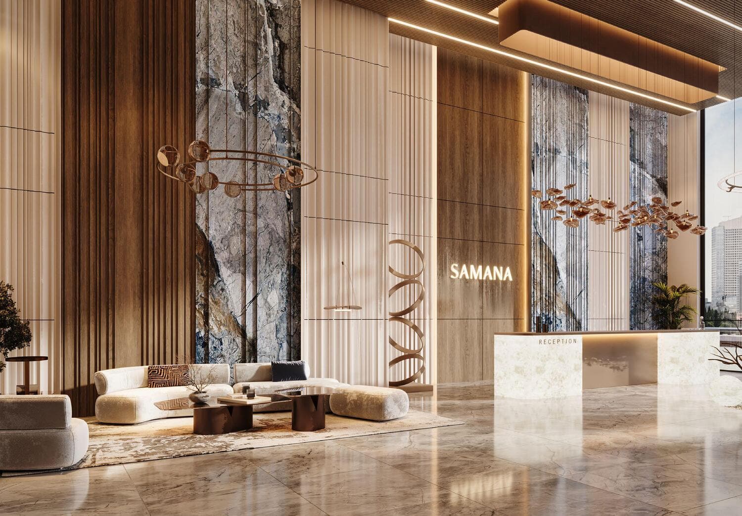 Samana Sky Views lobby