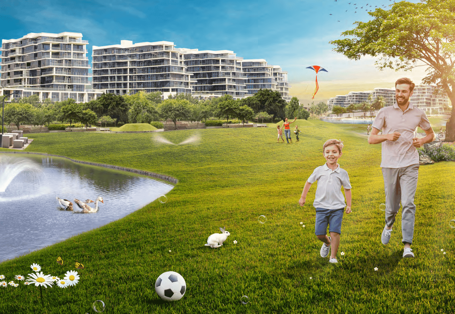 Damac Hills - Park Town architecture