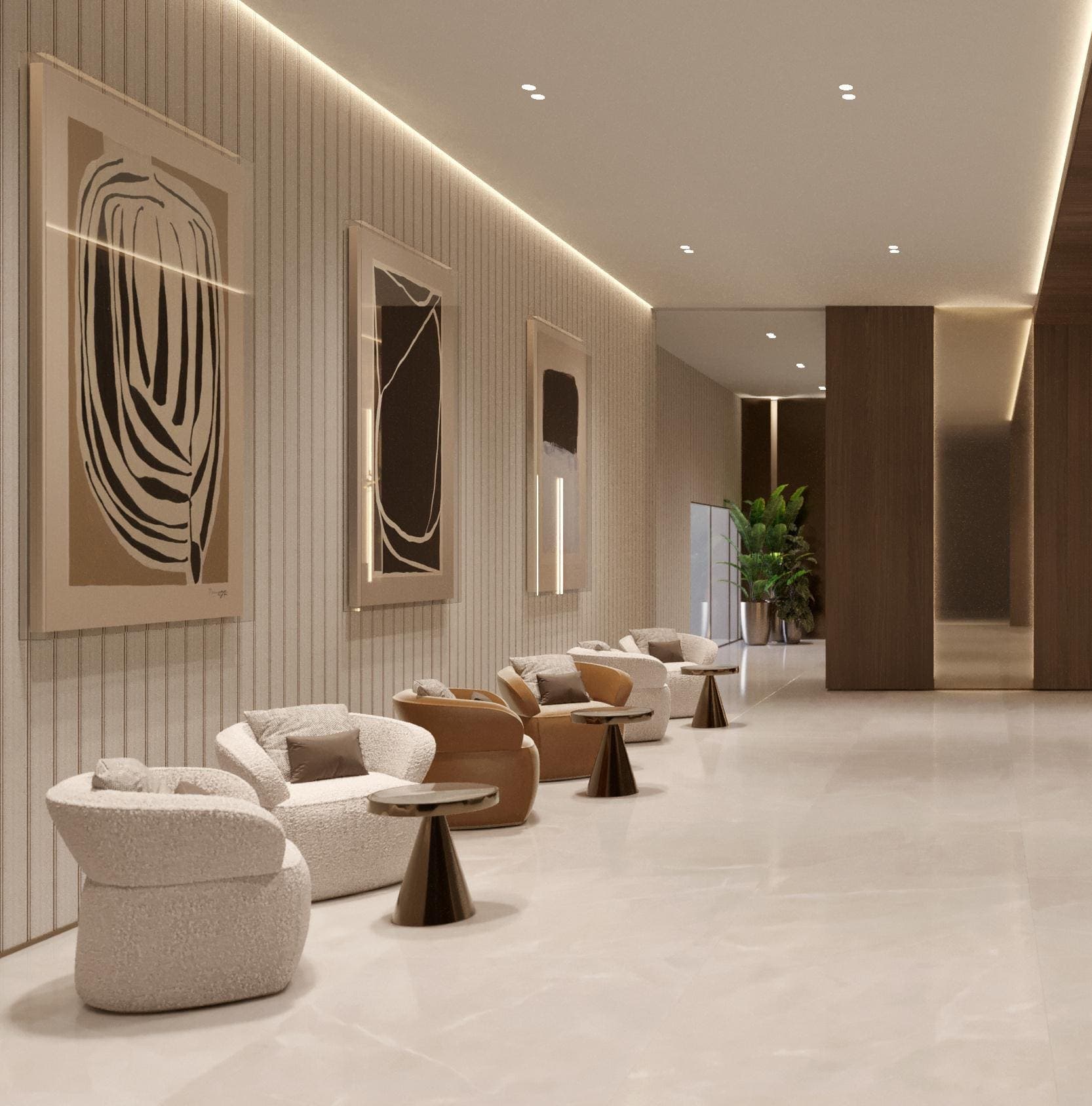 Mas Tower lobby