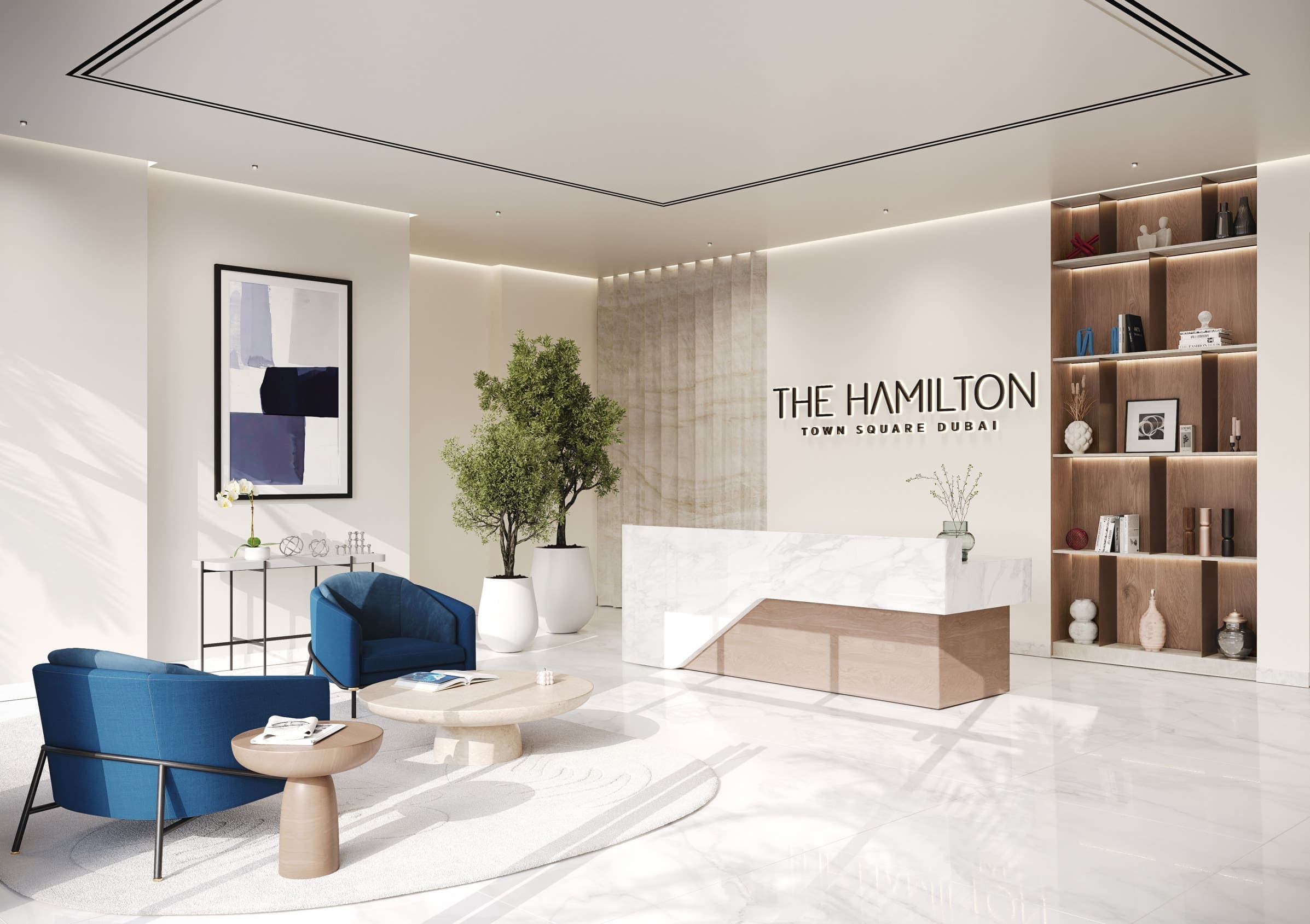 The Hamilton lobby