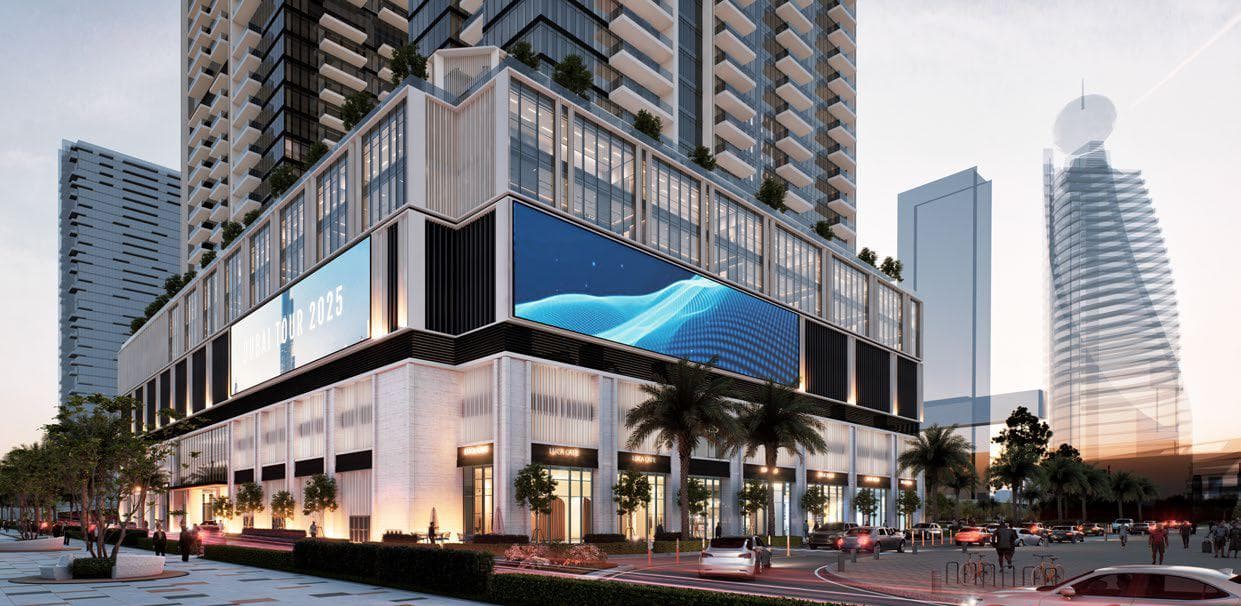 Avenue Park Towers 1 at Wasl 1 architecture