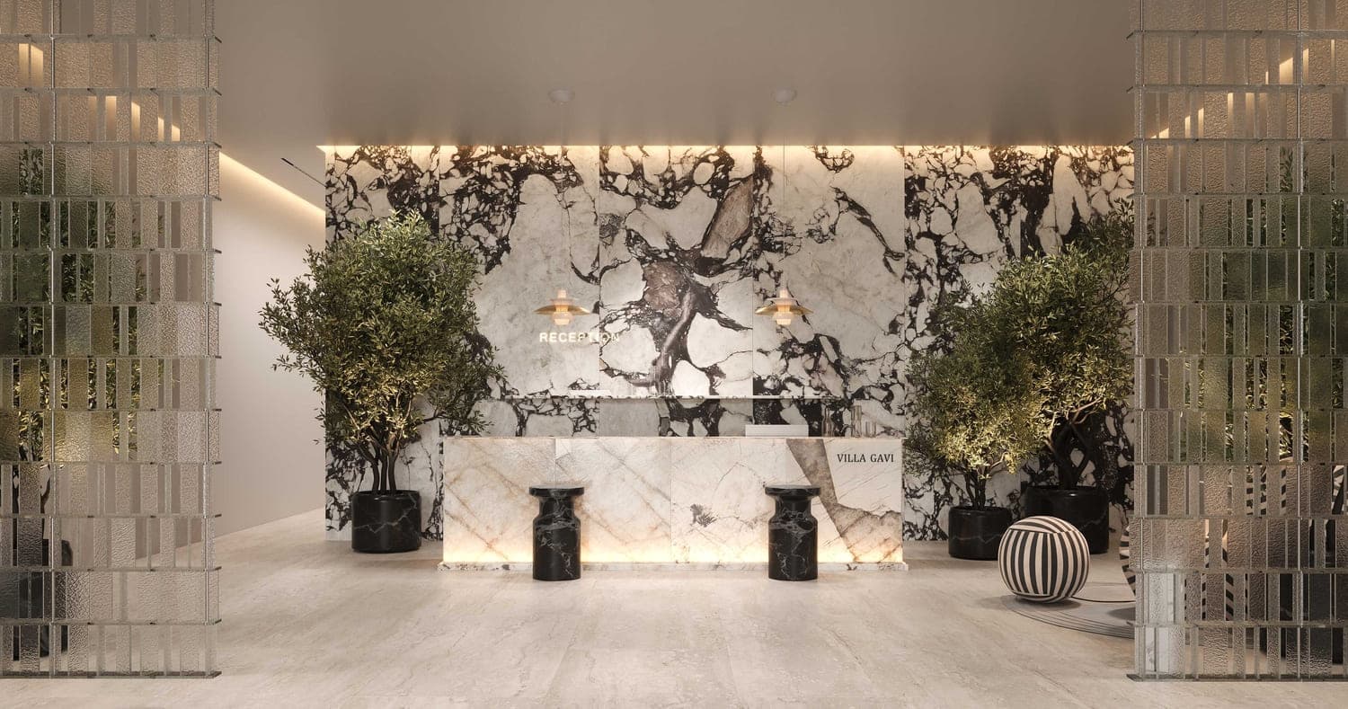 Villa Del Gavi lobby