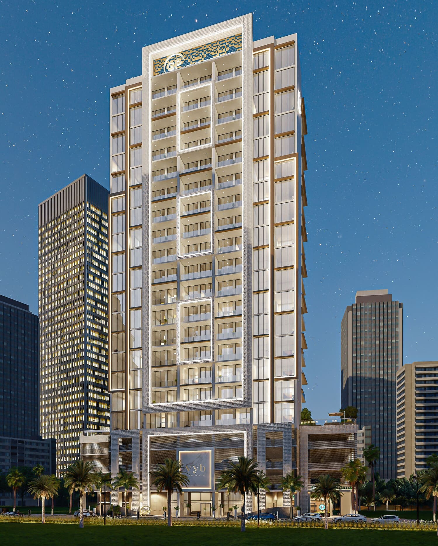 Vyb at Business Bay architecture