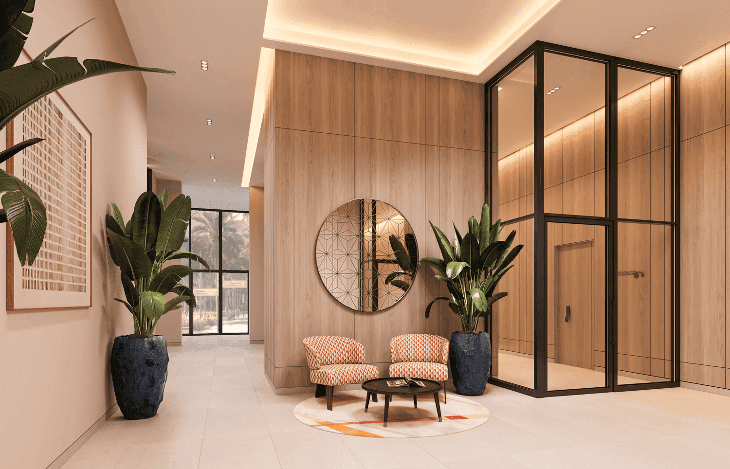 Sidr Residences lobby