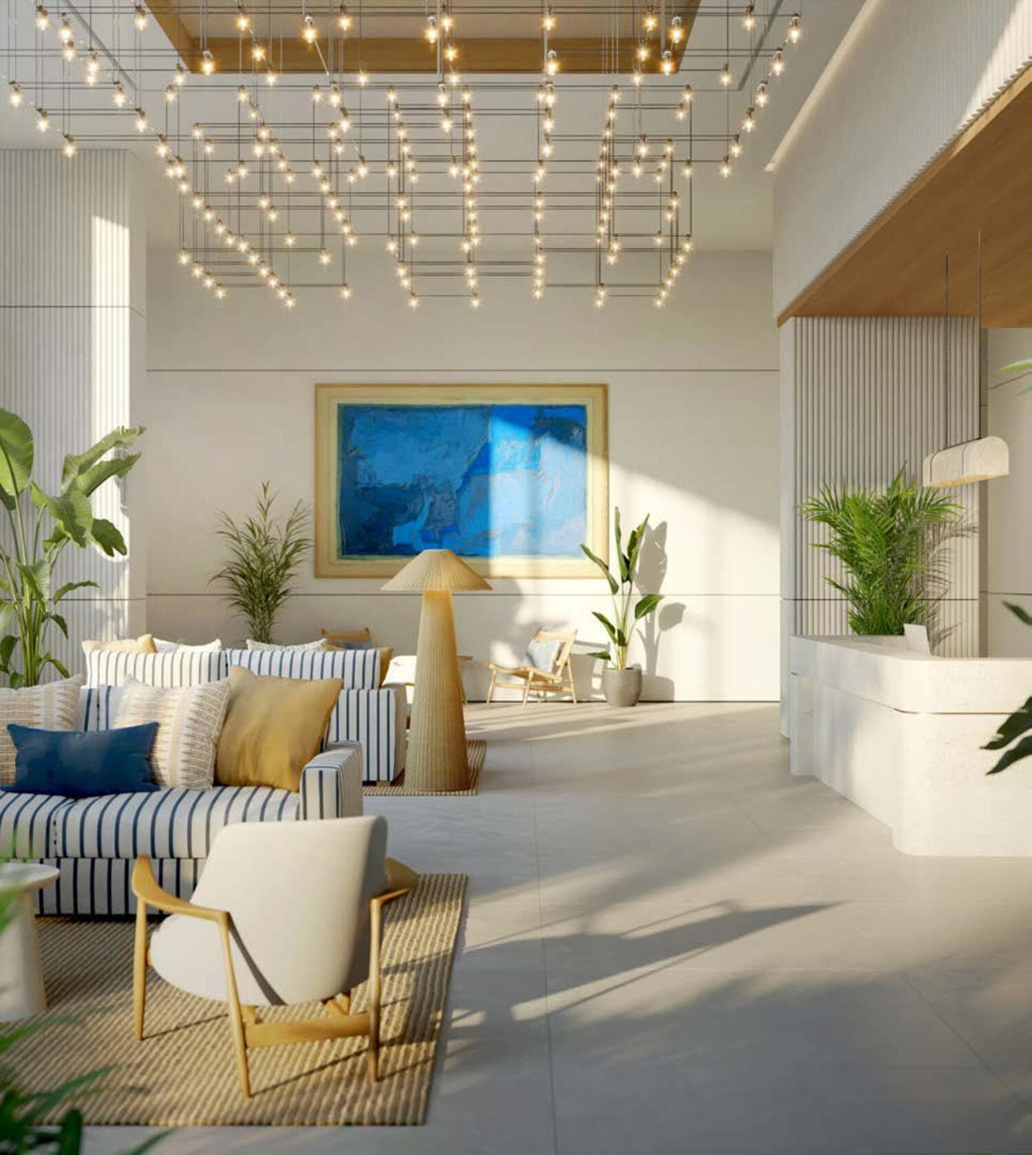 The Beach House Fahid lobby