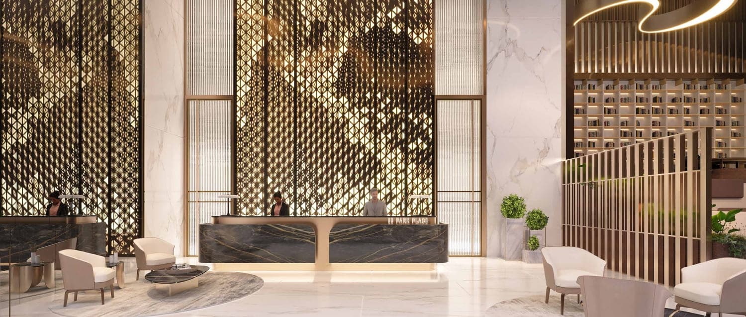 99 Parkplace lobby