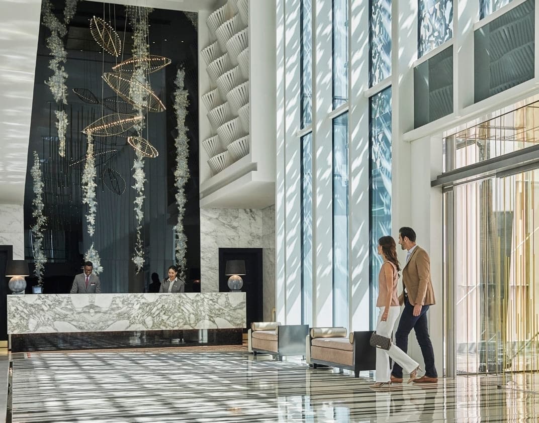 Four Seasons Private Residences Abu Dhabi at At Al Maryah Island lobby