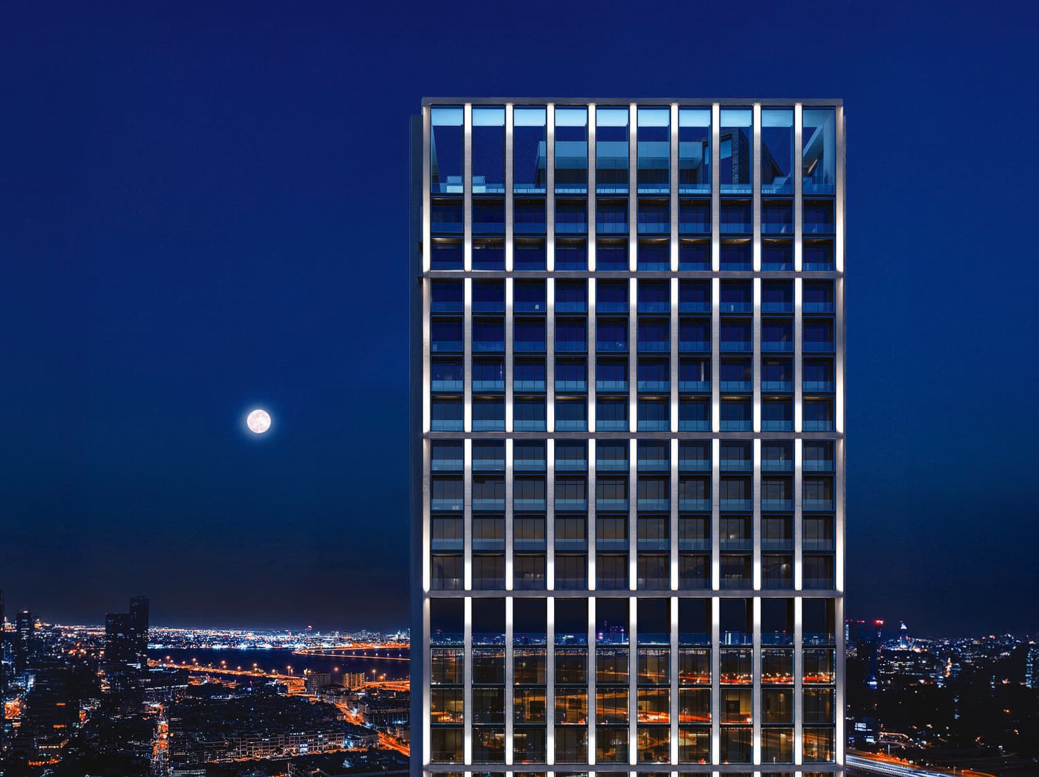 Binghatti Moonlight architecture