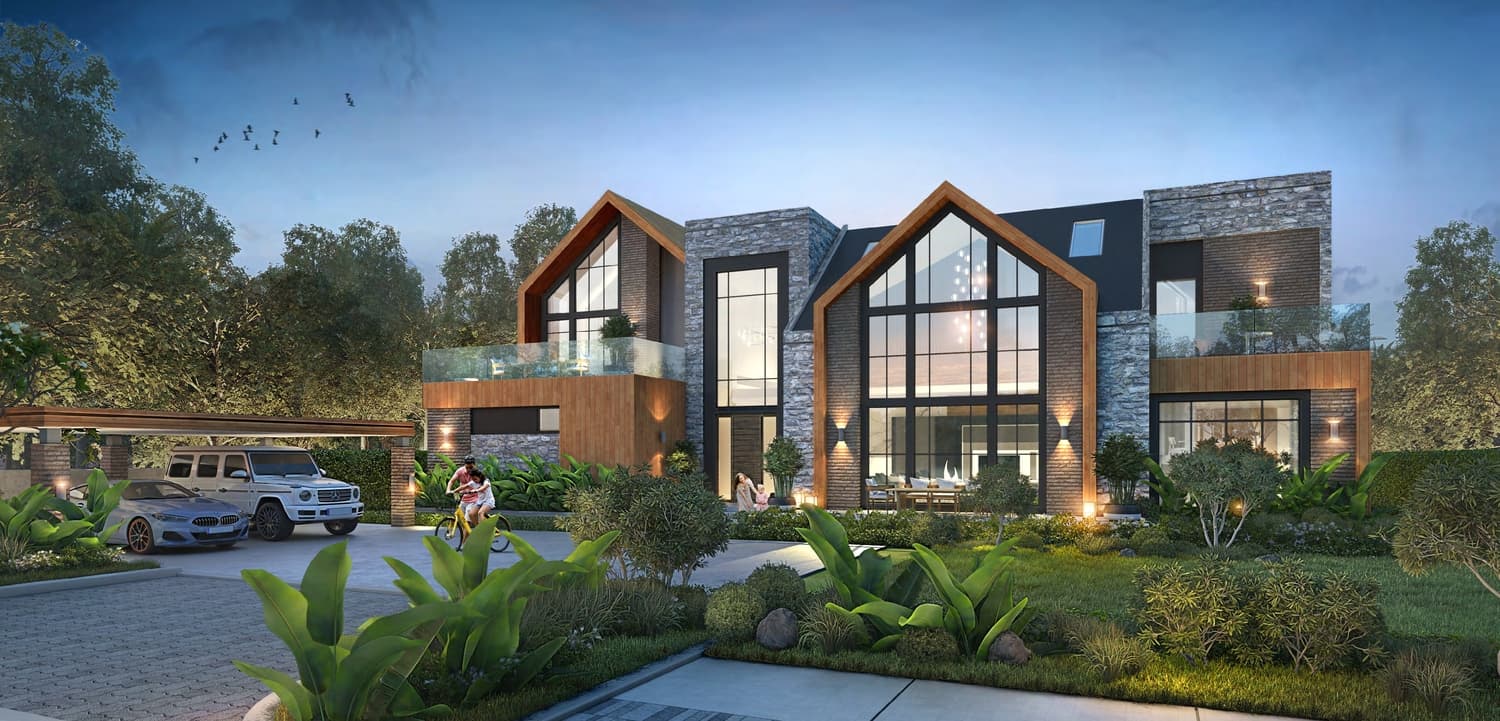 The Farmhouses architecture