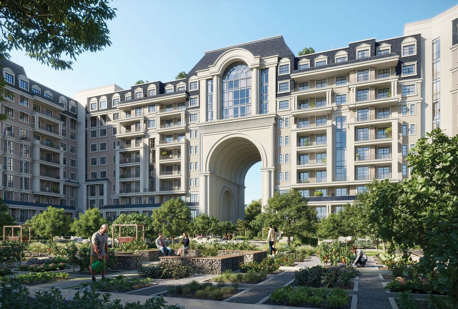 Bab Al Qasr Garden Residence 66 architecture
