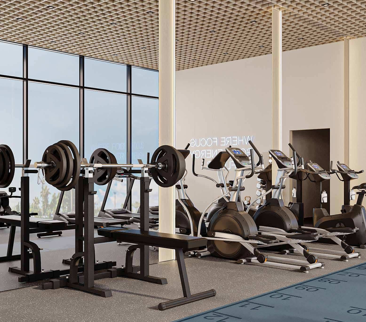 Fully Equipped Gym 