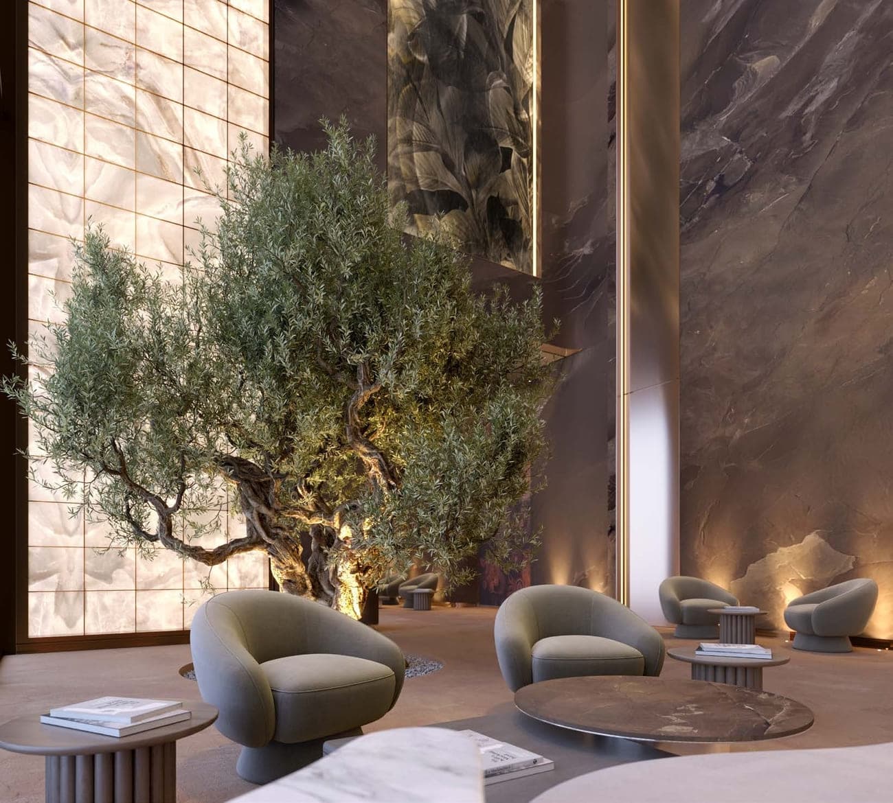 Ananda Residences lobby