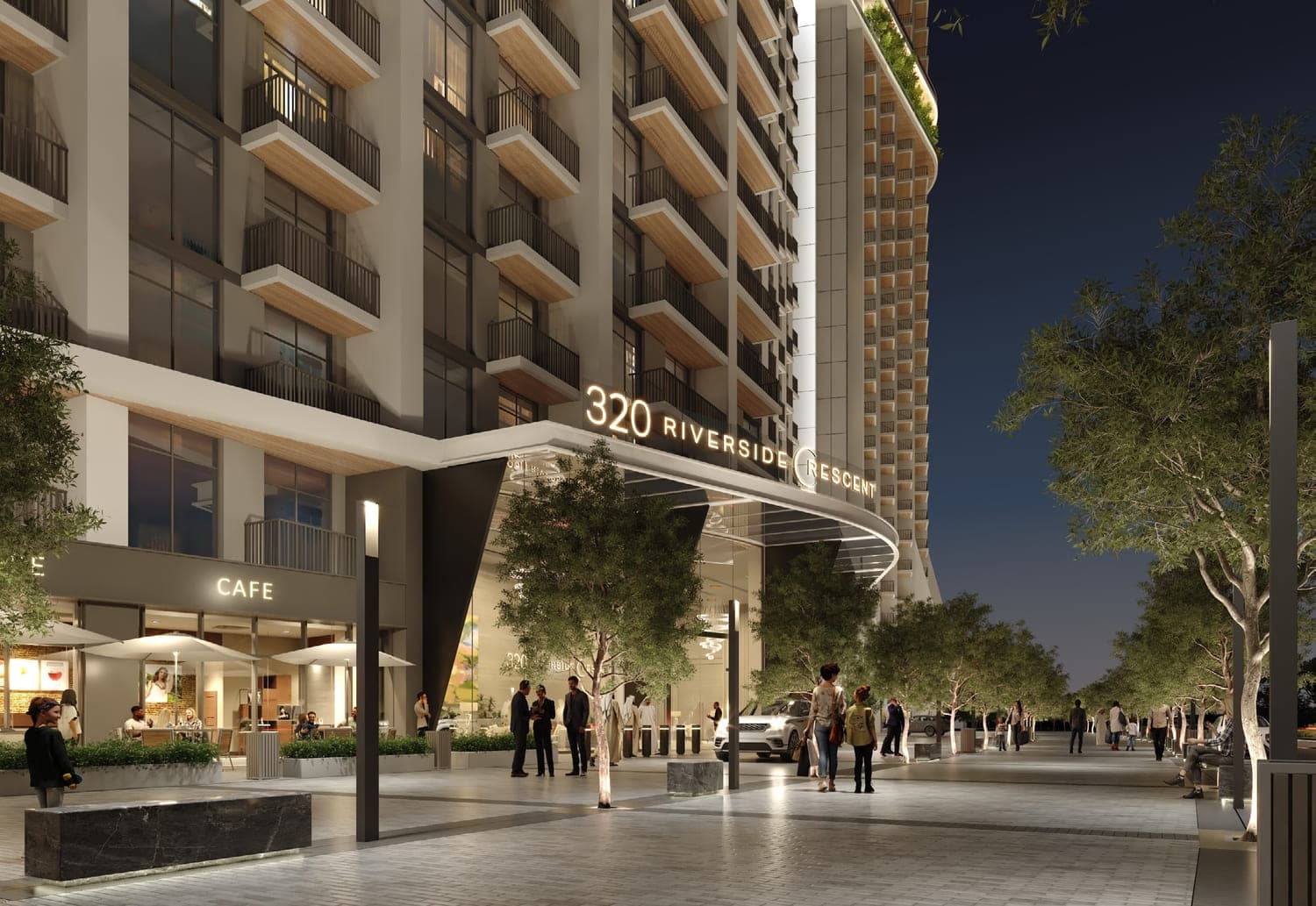 320 Riverside Crescent architecture