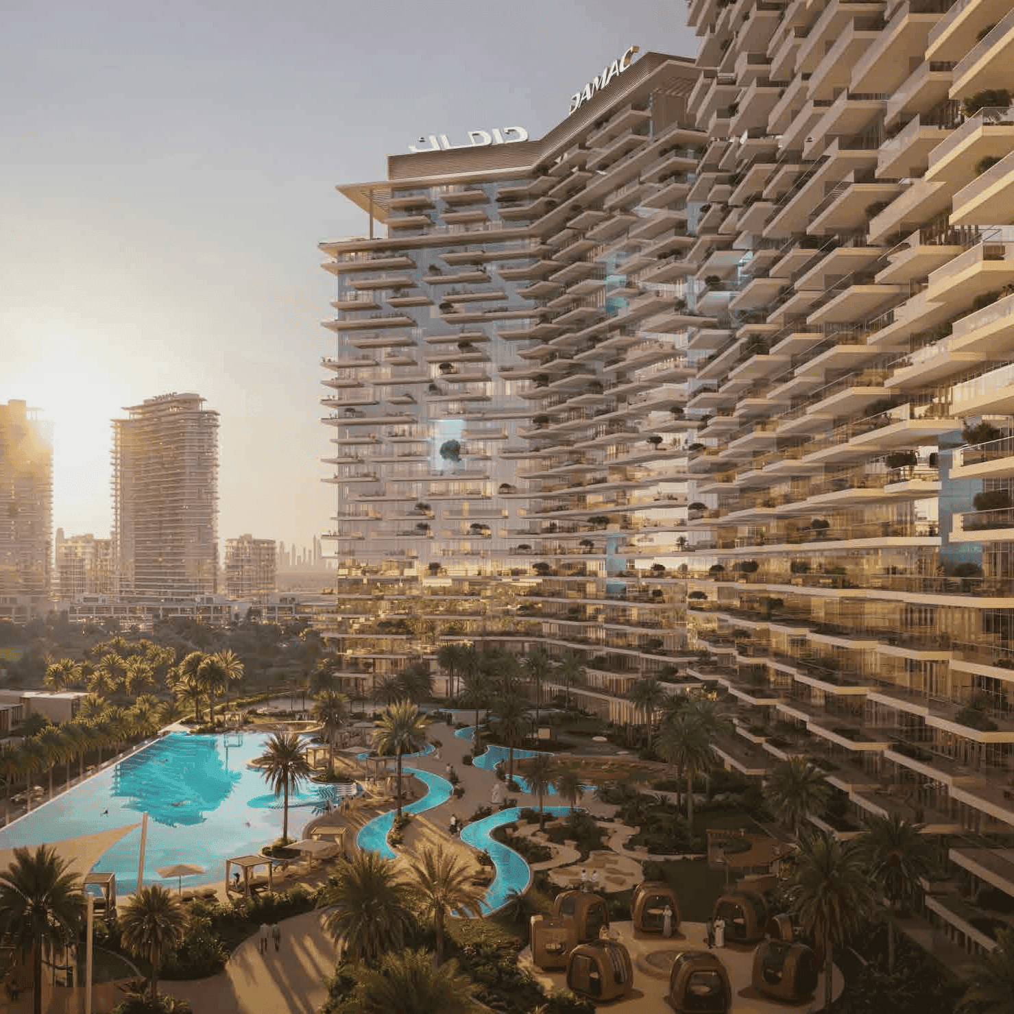 Damac District architecture