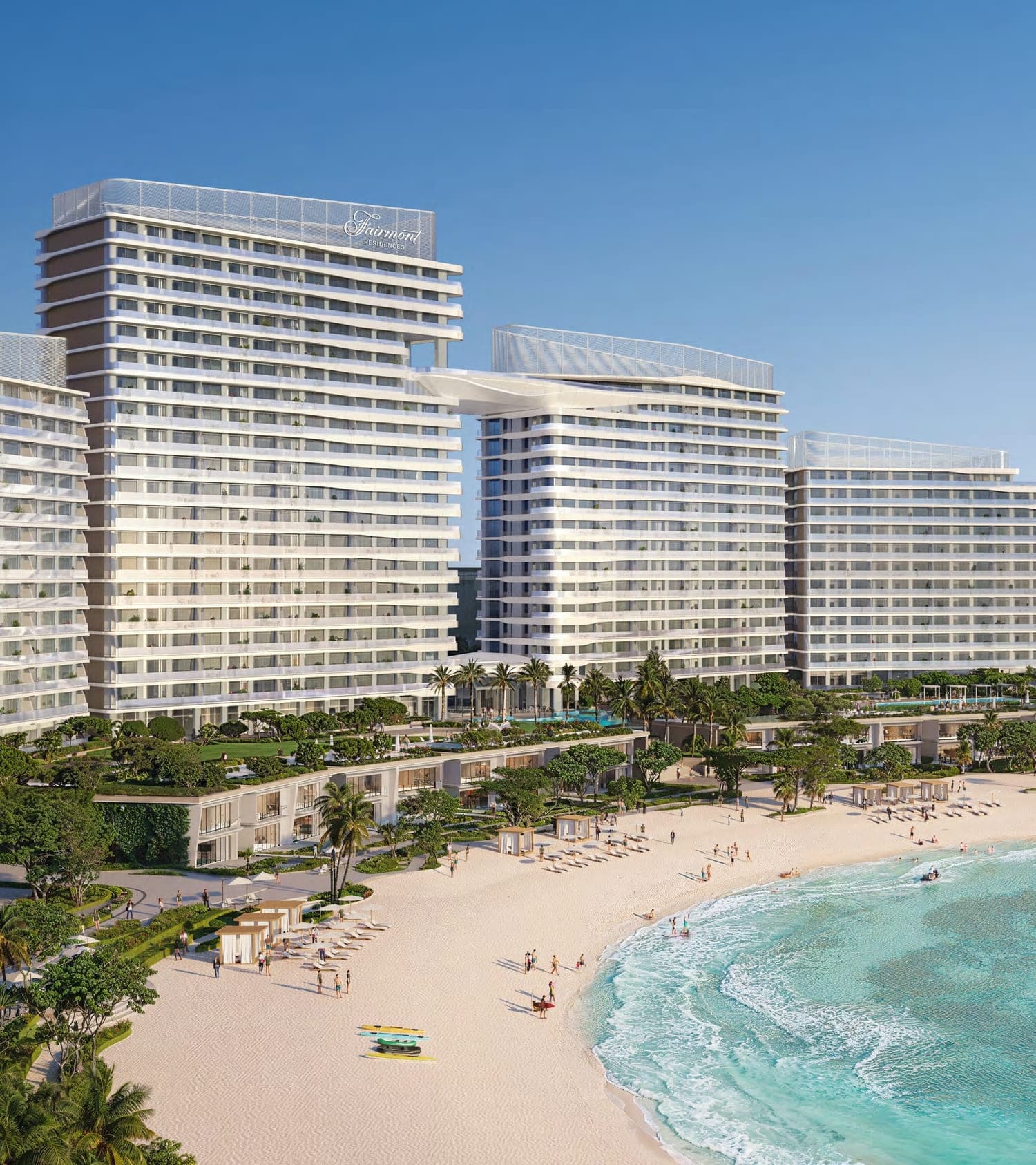 Fairmont Residences Al Marjan Island architecture
