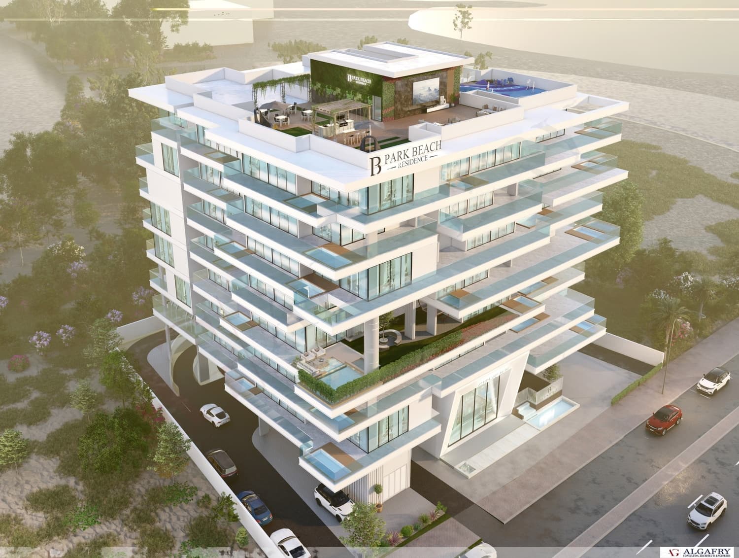 Park Beach Residence II architecture