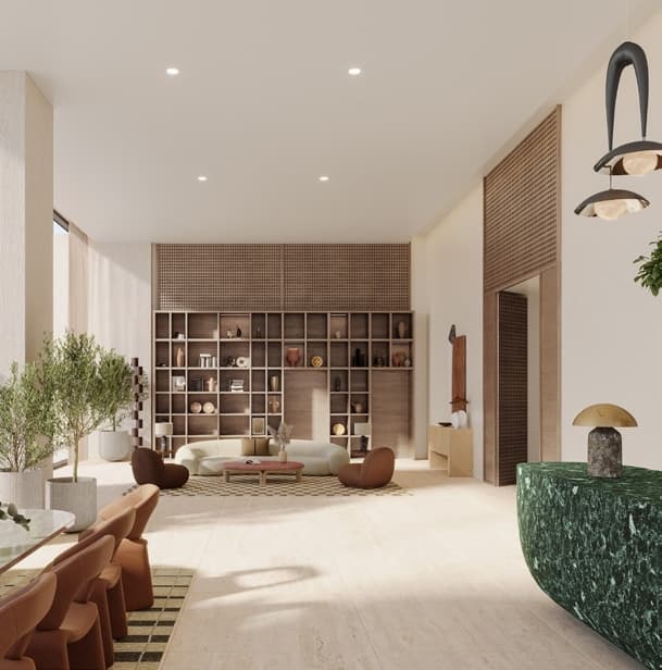 Creek Waters lobby