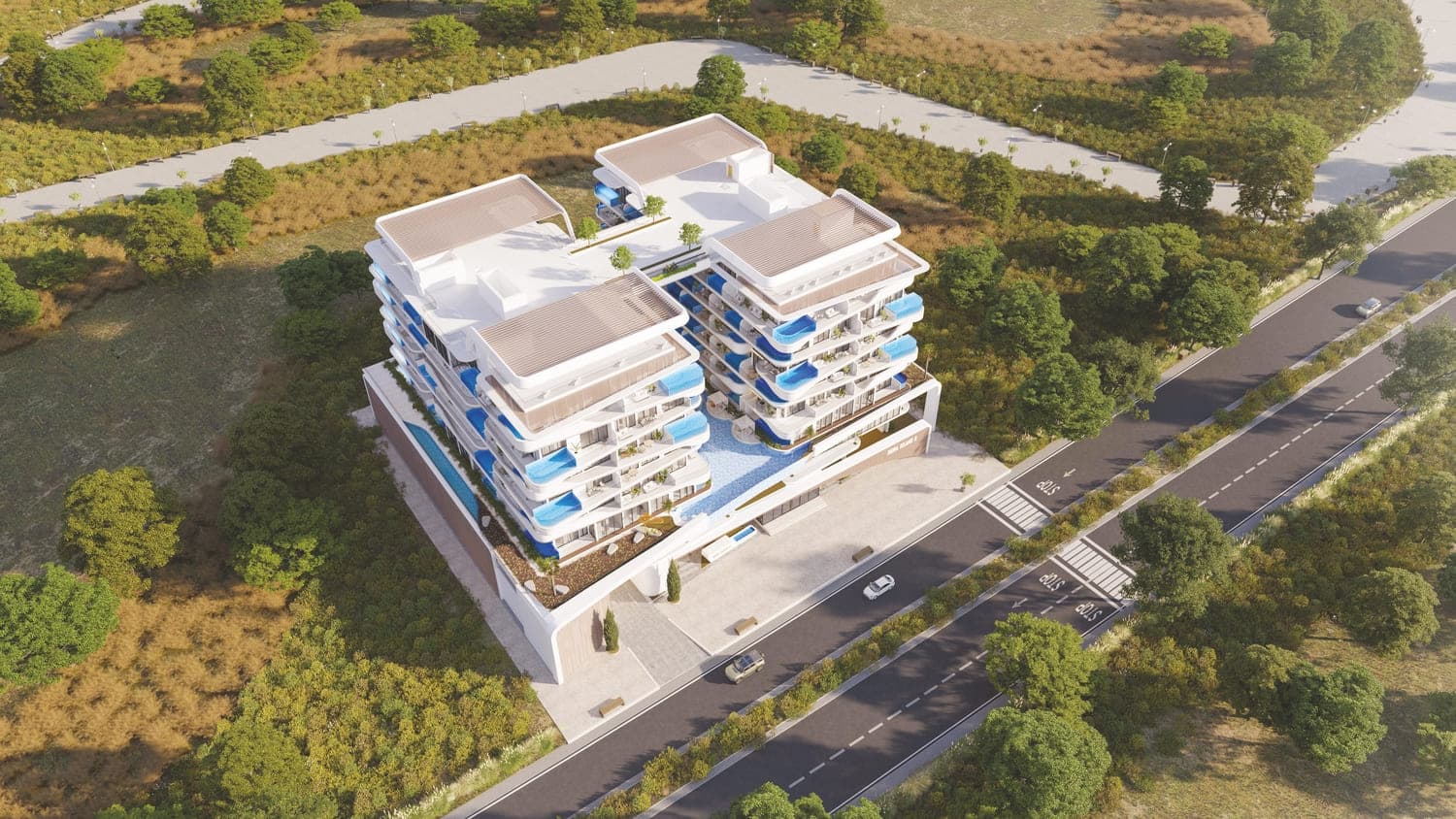 Ocean Pearl 1 and 2 architecture
