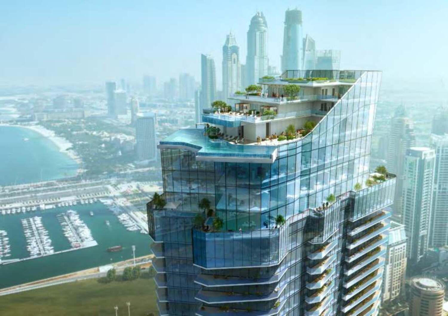 Habtoor Grand Residences architecture