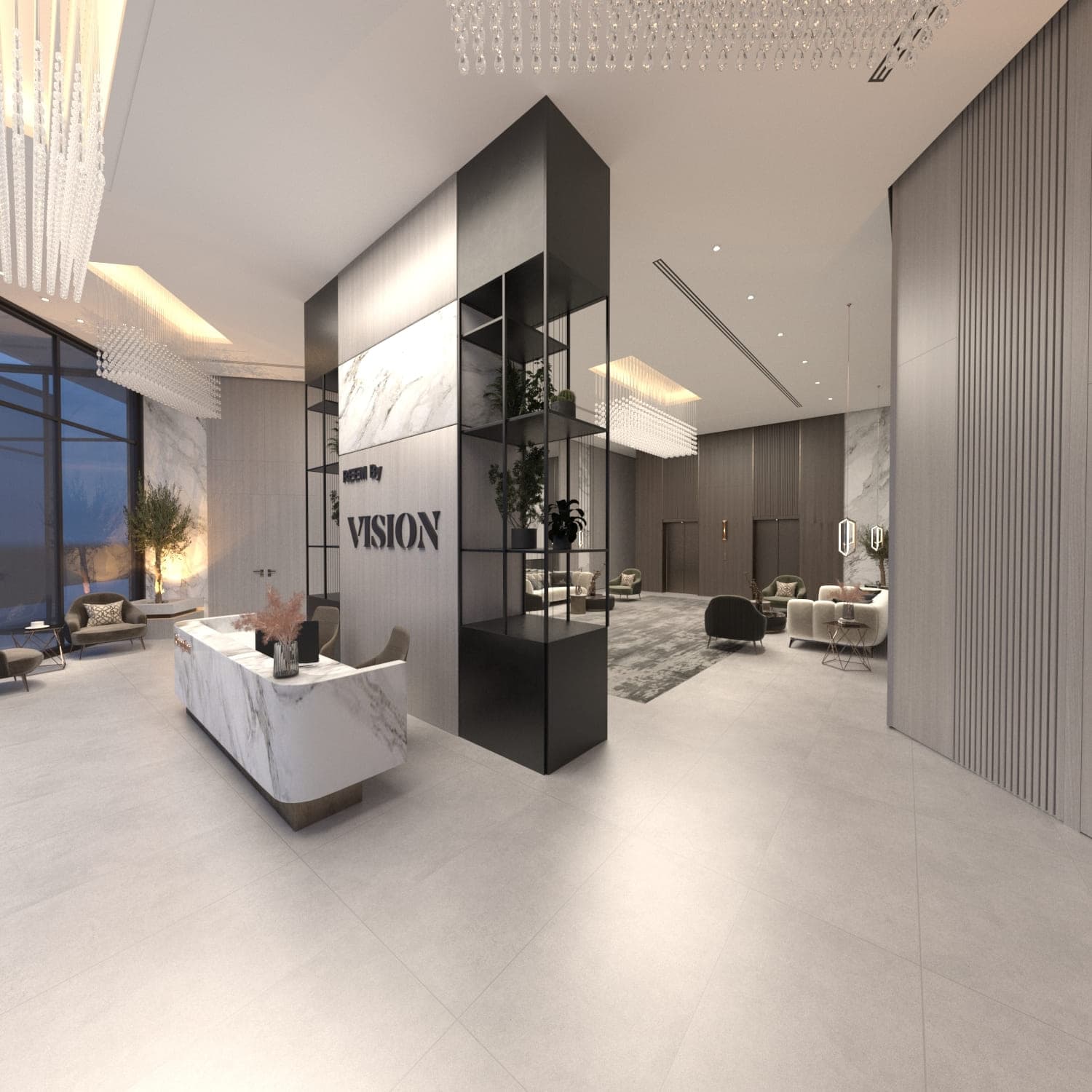 Reem by Vision lobby