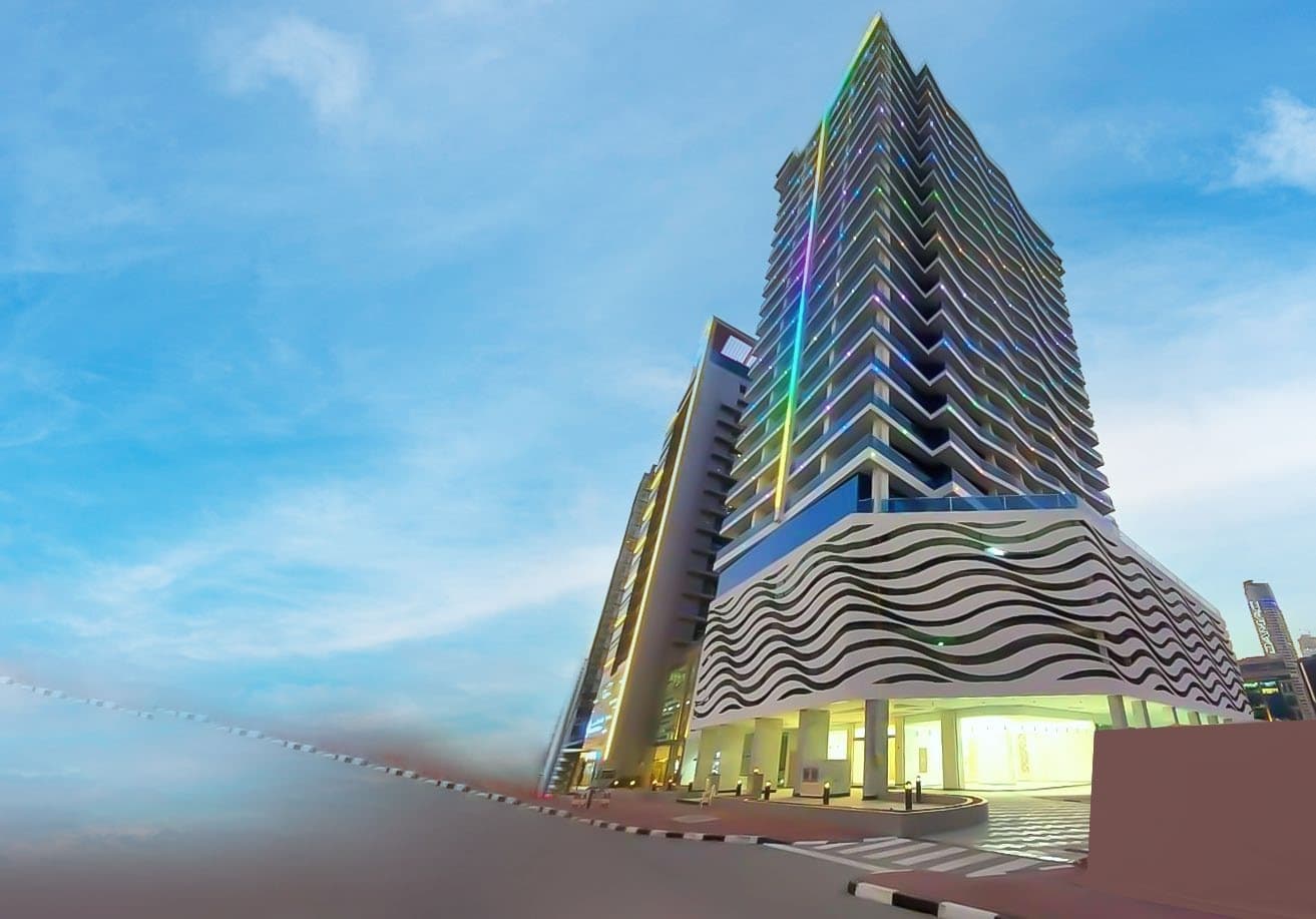 The Waves Business Bay architecture