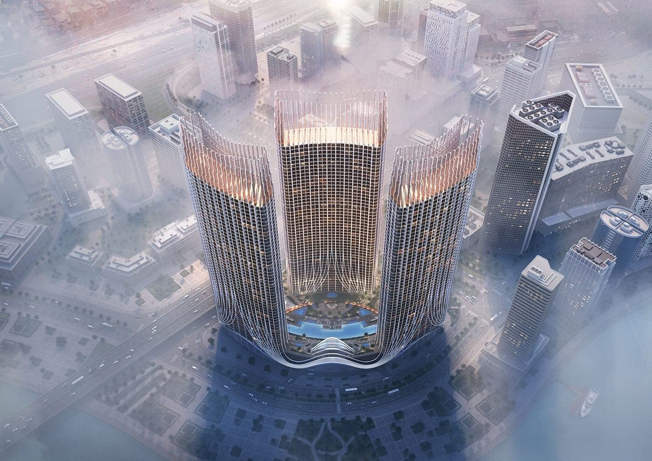 Binghatti Skyrise architecture
