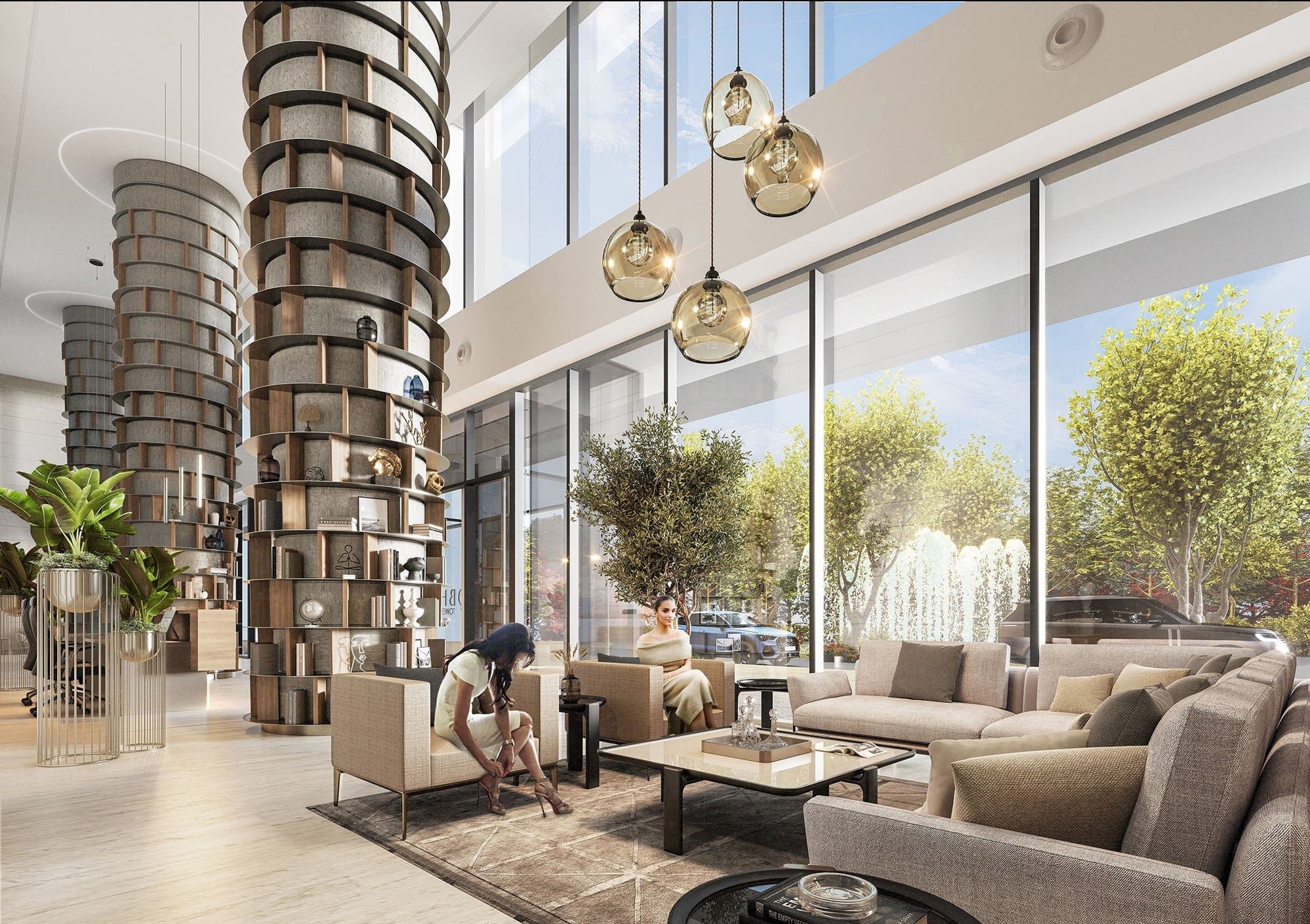 Sobha Orbis lobby