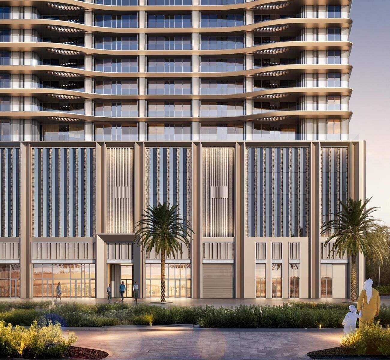 Azizi Milan architecture