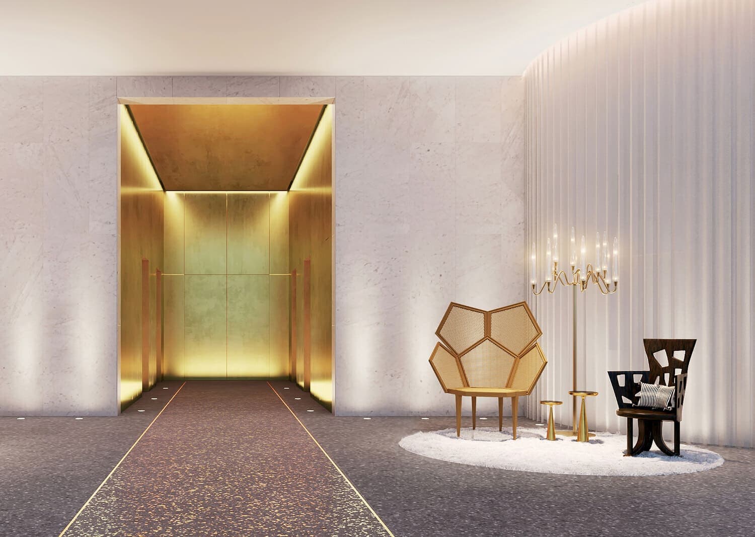 Masa Residence lobby