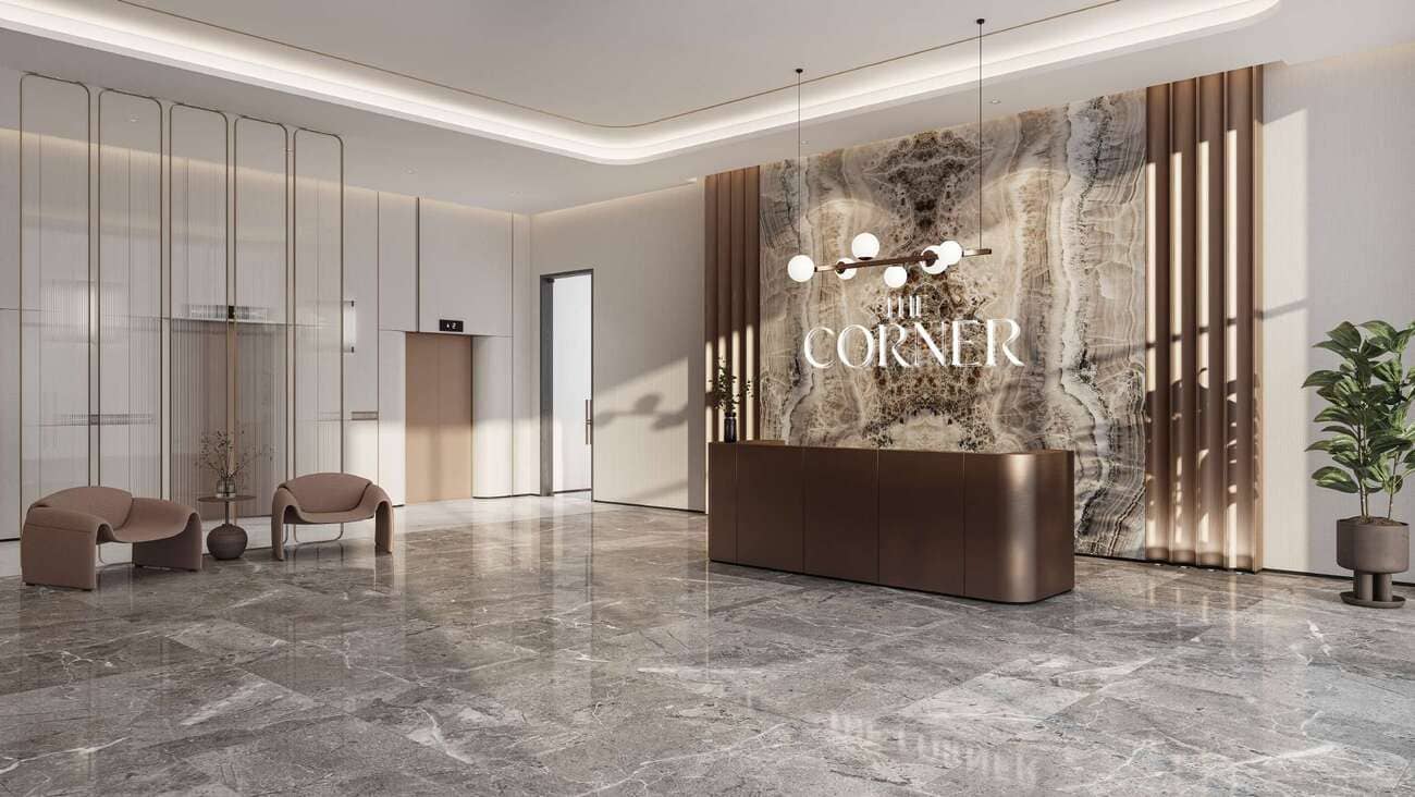 The Corner lobby