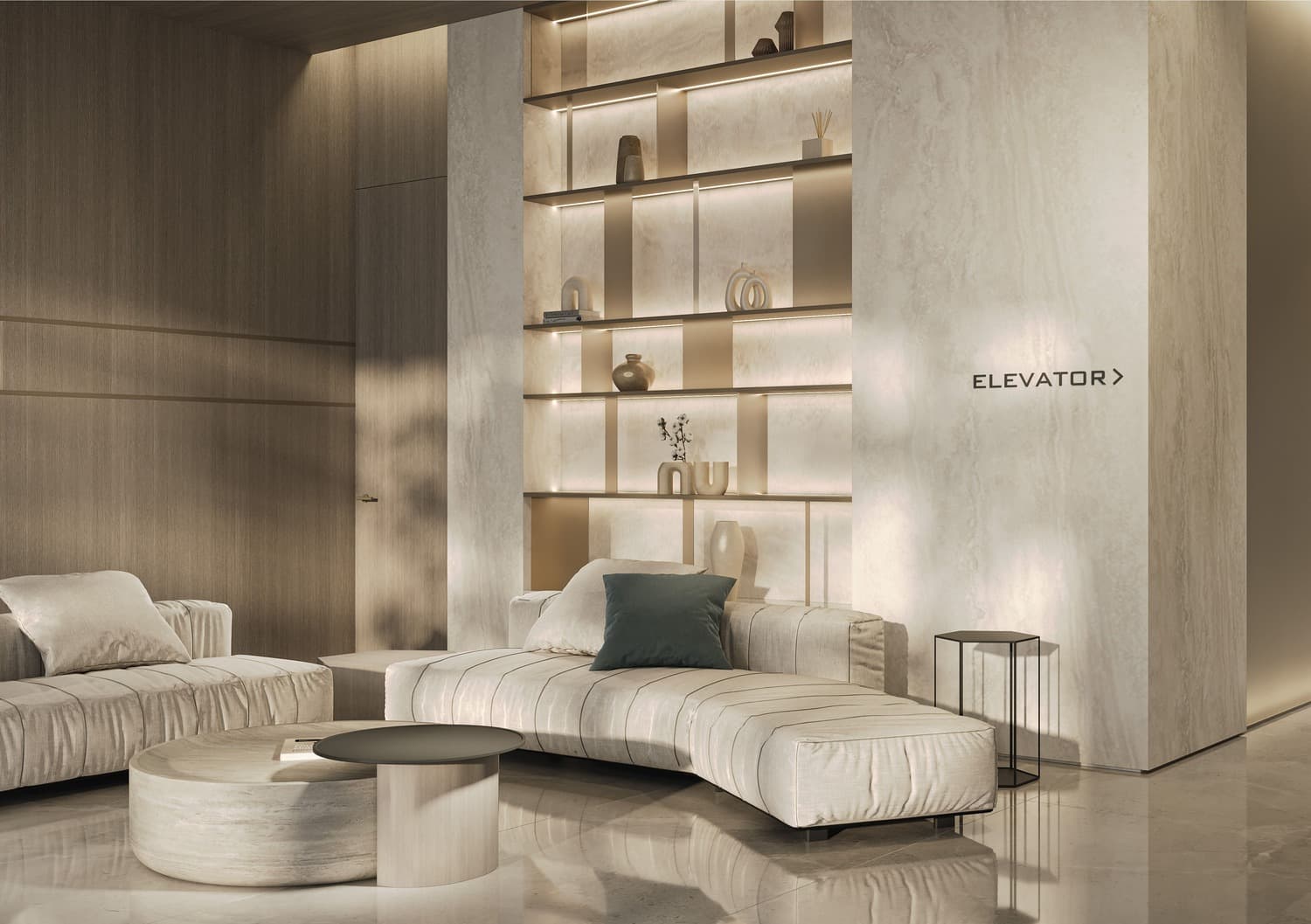Gharbi 1 Residences lobby
