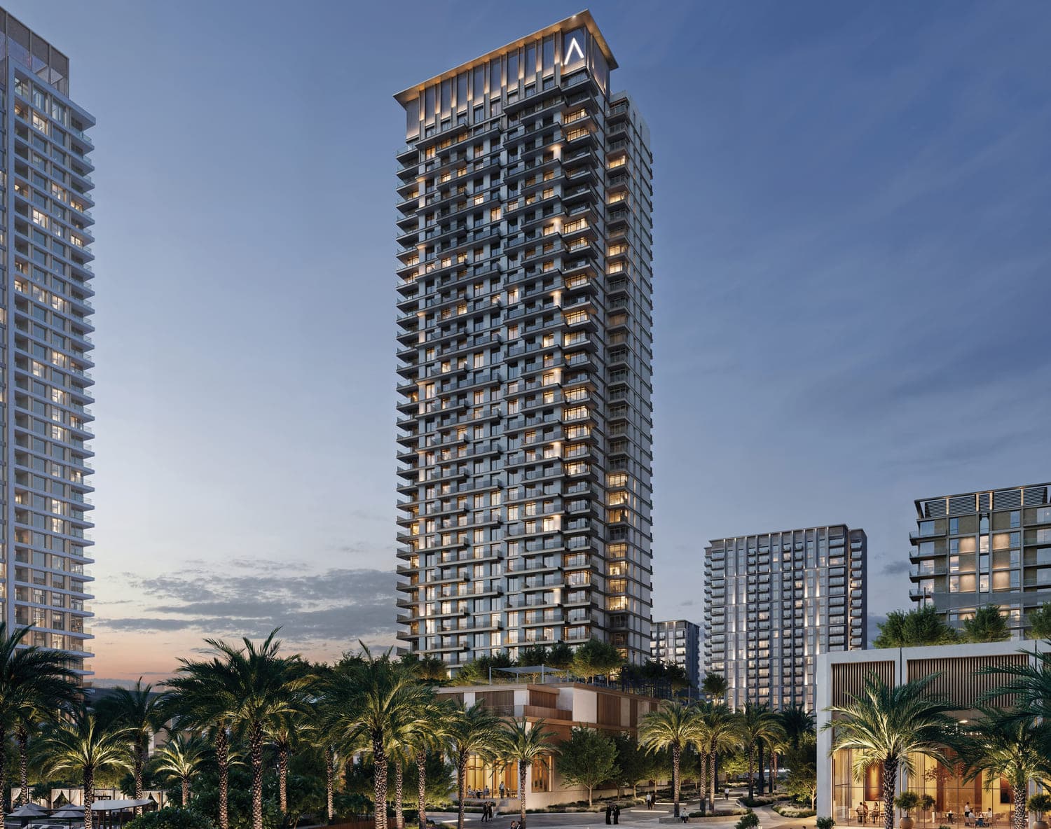 Address Residences Dubai Creek Harbour architecture
