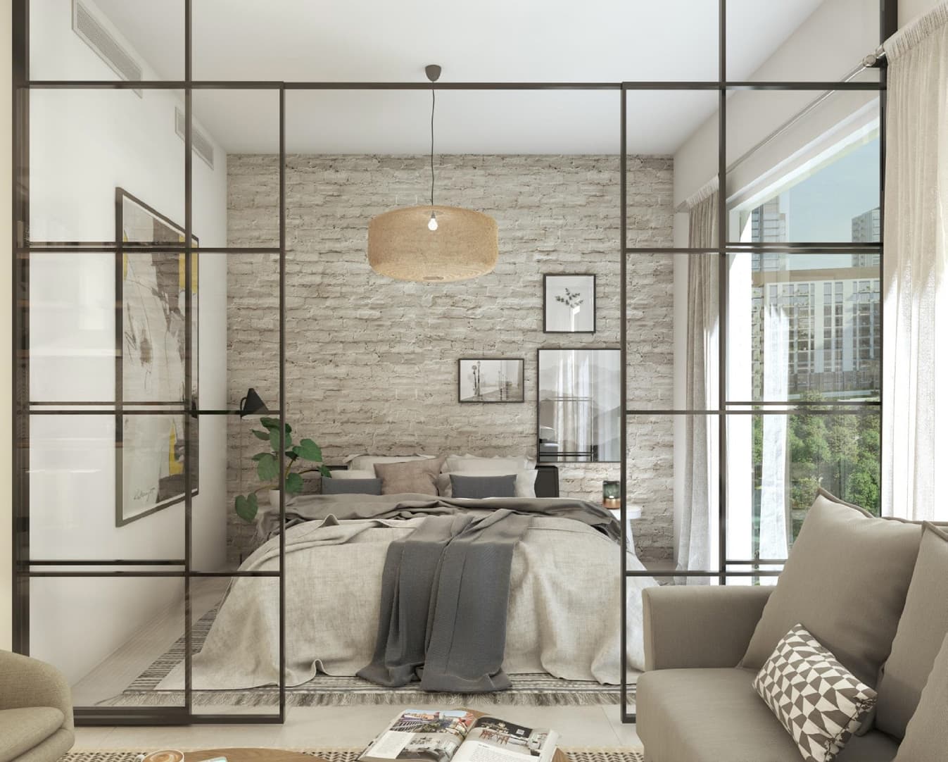 Socio Towers interior