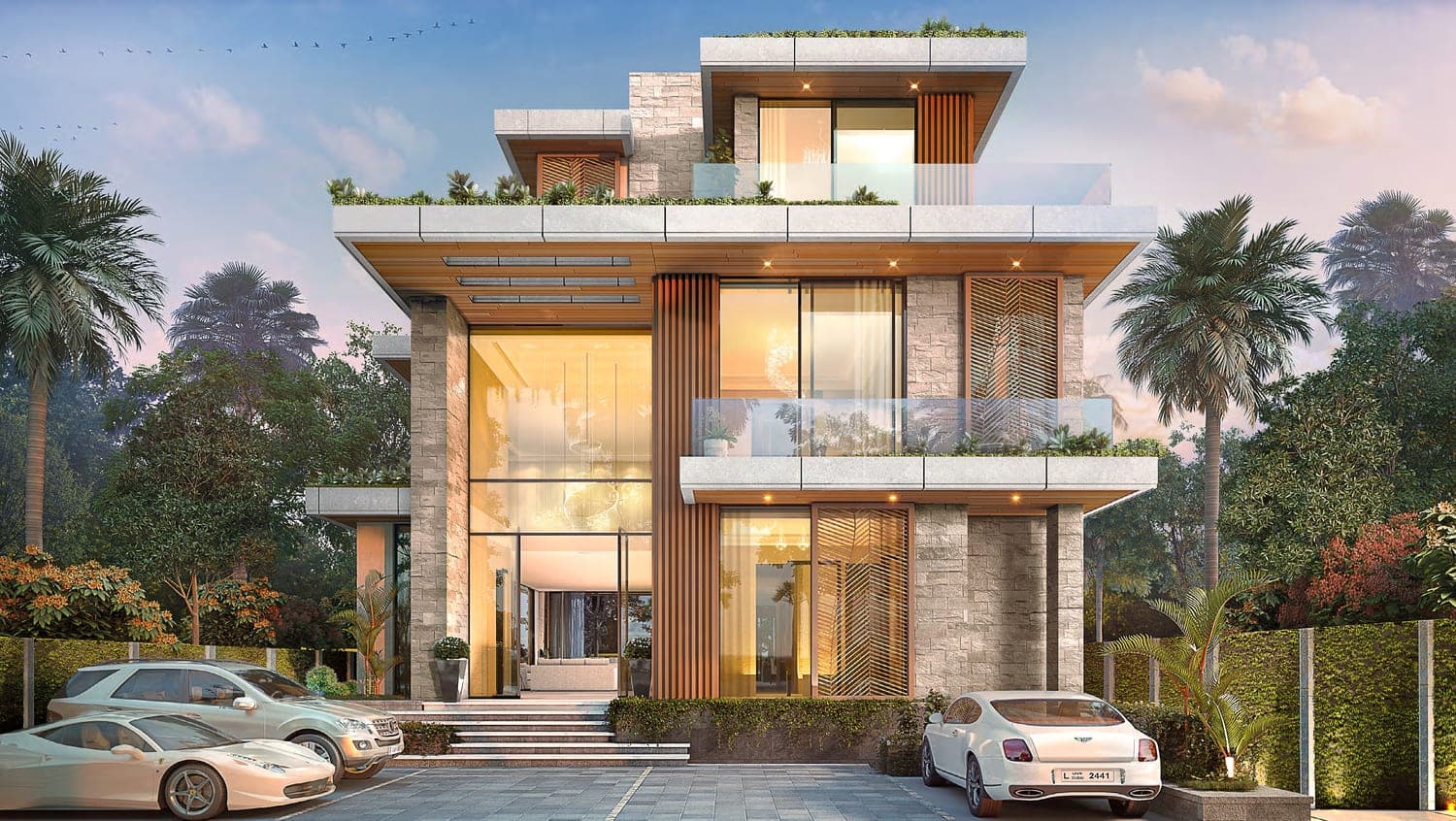 Damac Hills - Cavalli Estates architecture