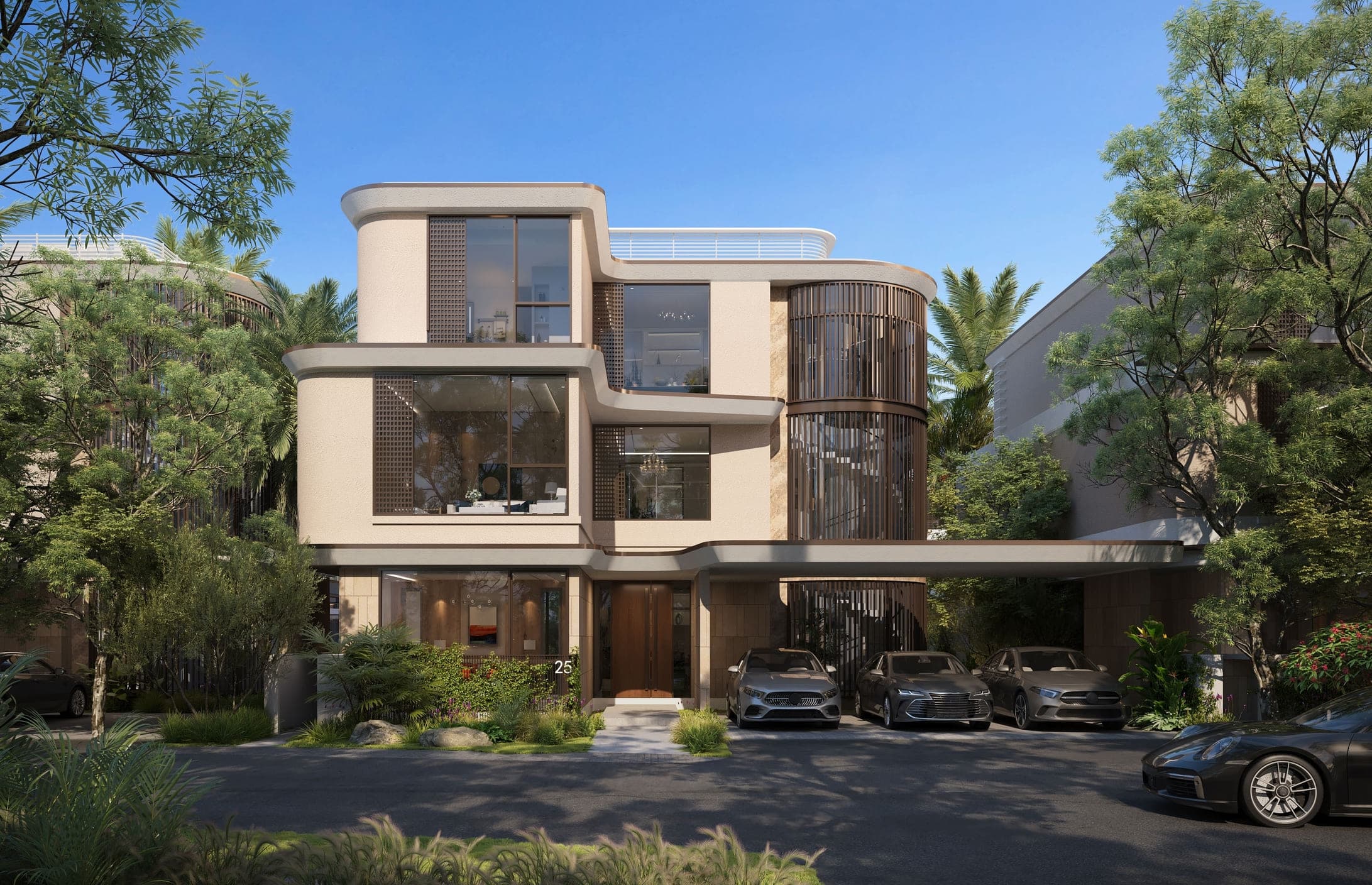 Wadi Villas architecture