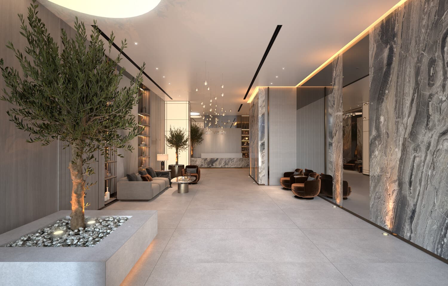 Coral by Vision lobby