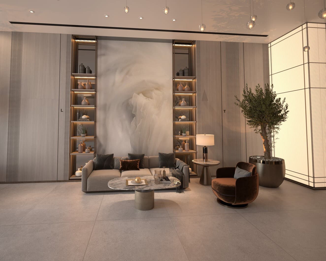 Coral by Vision lobby