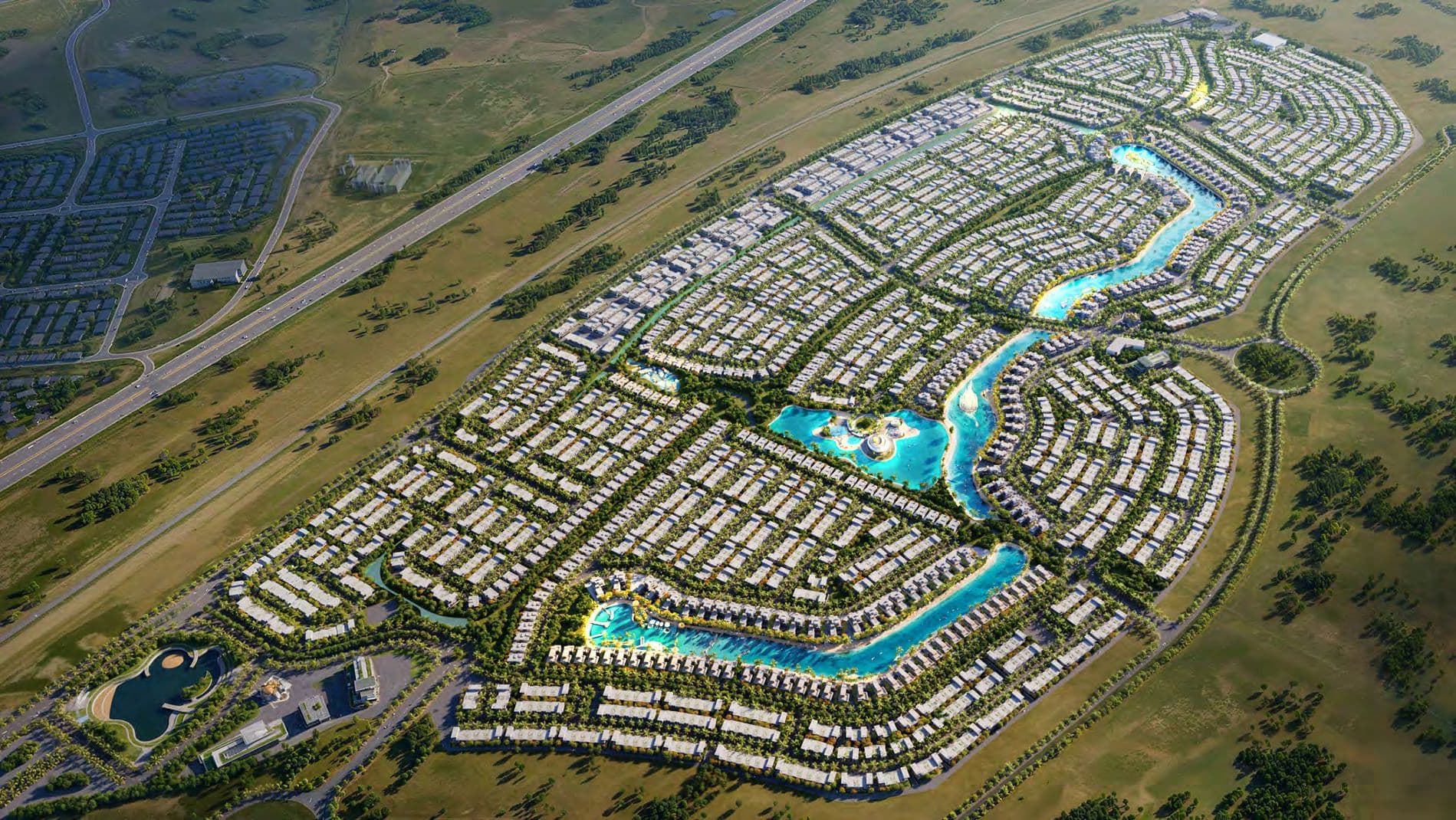 Damac Islands Phase 1 and 2 architecture