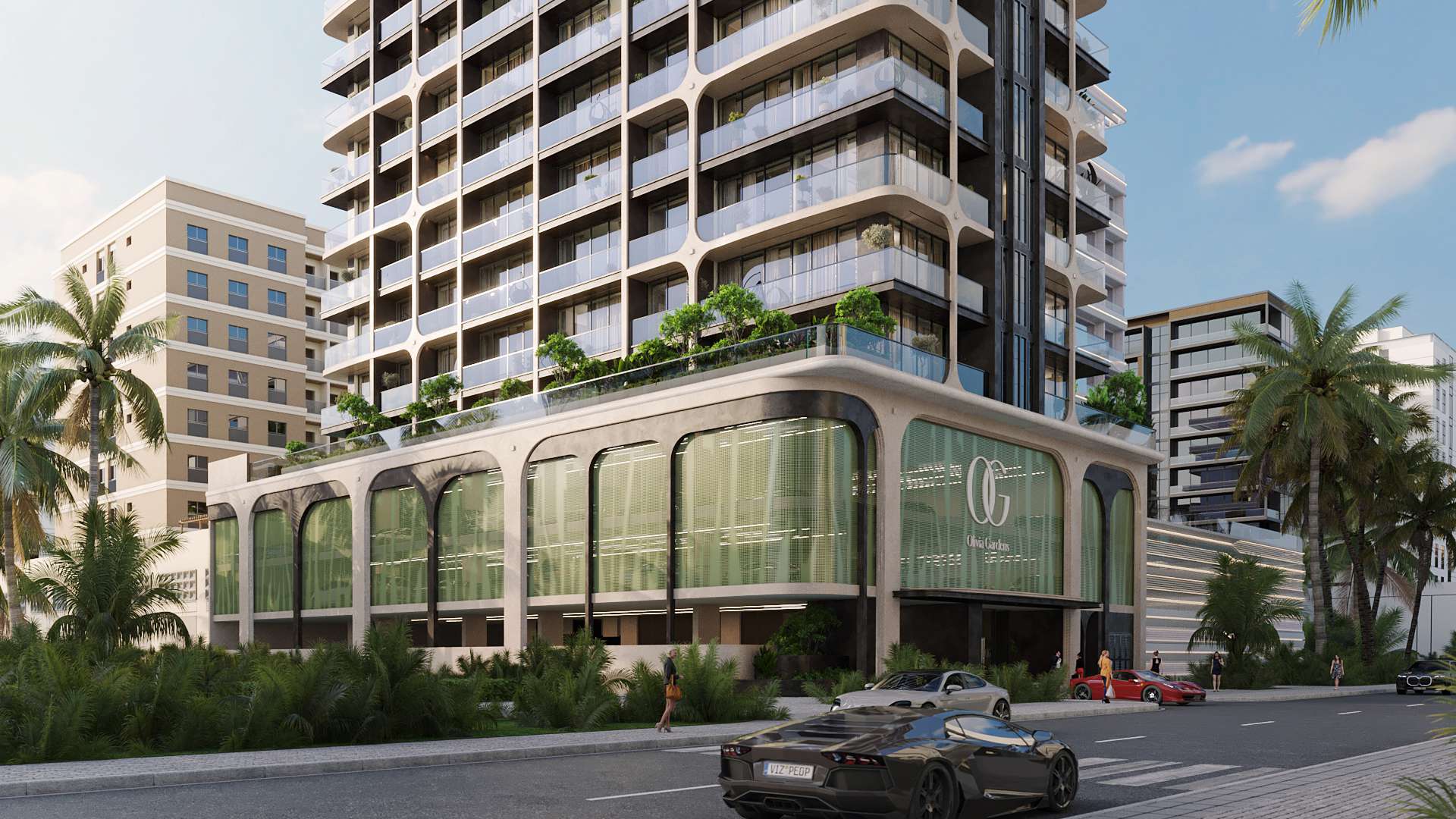 Olivia Gardens architecture