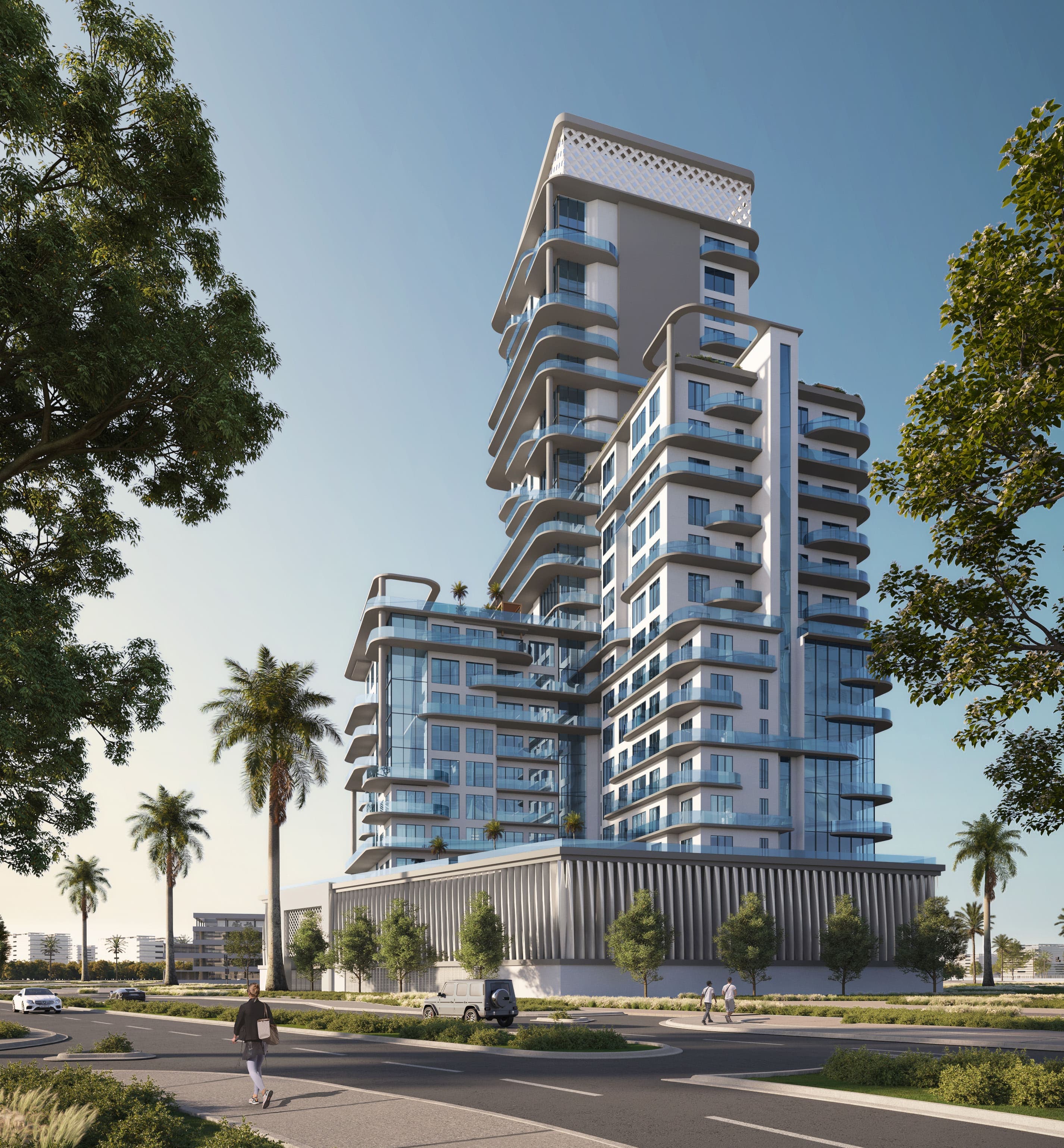 Radiant Garden Towers architecture